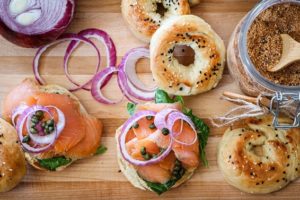 Smoked Salmon Bagel