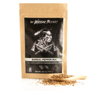 An image of The Warrior Blends Boreal Pepper package.